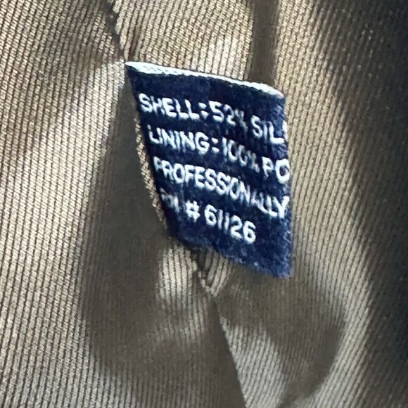 Chaps Ralph Lauren Men's Sport Jacket Blazer Size 50L Silk & Wool Blend 50 Long - Picture 7 of 9